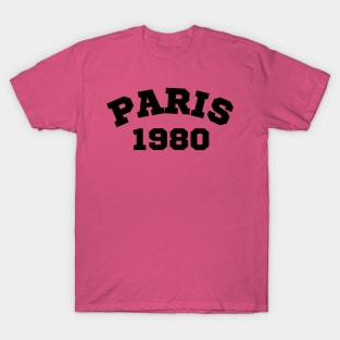 Vintage Paris 1980 Retro T-Shirt